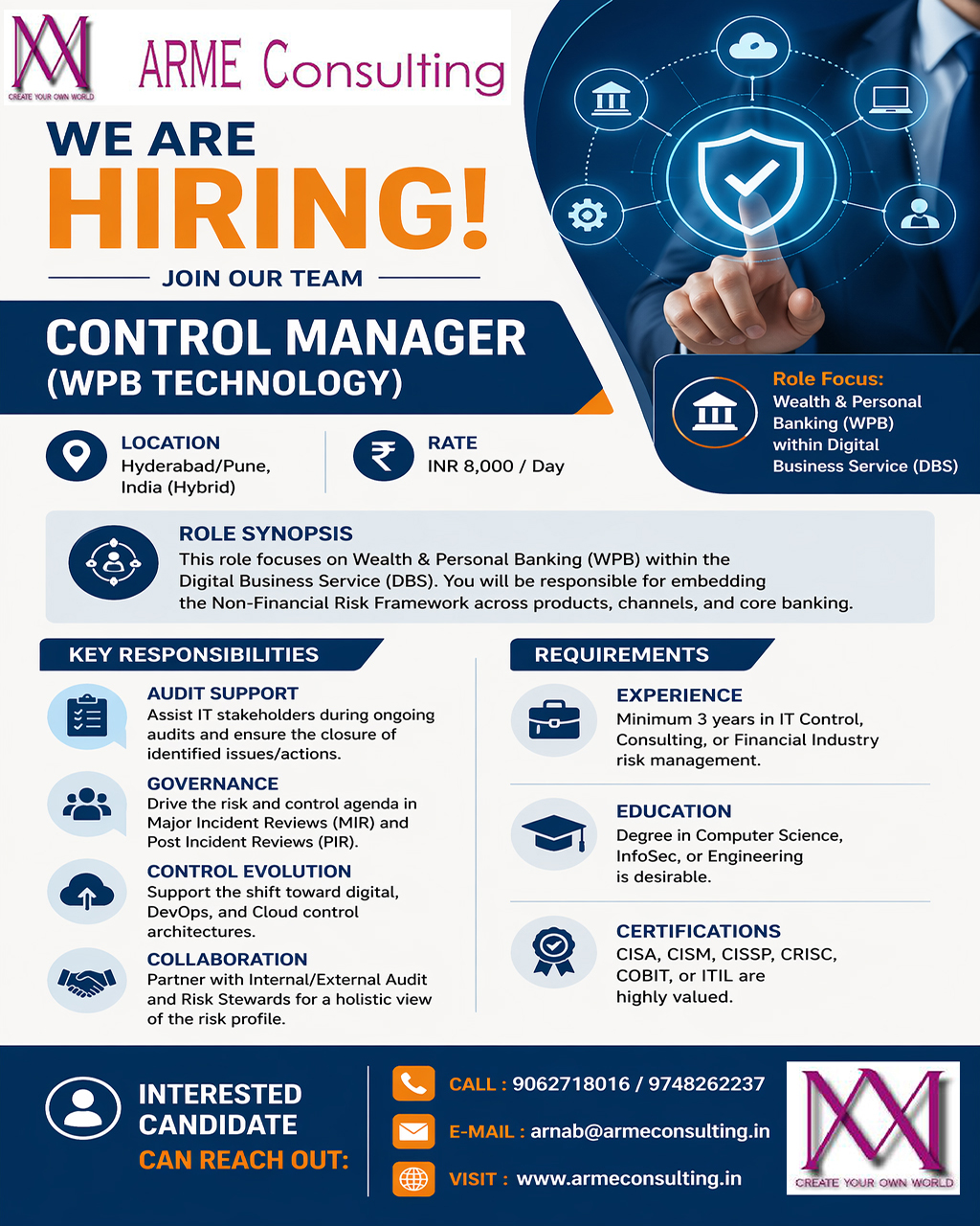 URGENT HIRING FOR PUNE/HYDERABAD