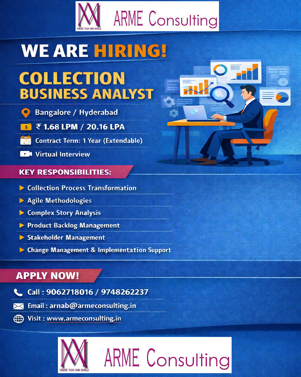 WE ARE HIRING FOR  BA-Collection process