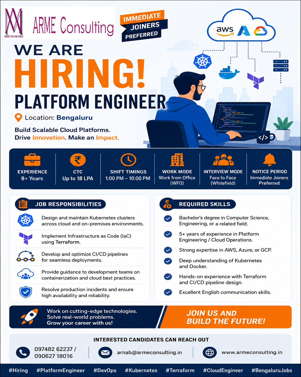 Hiring Platform Engineers in Bengaluru!