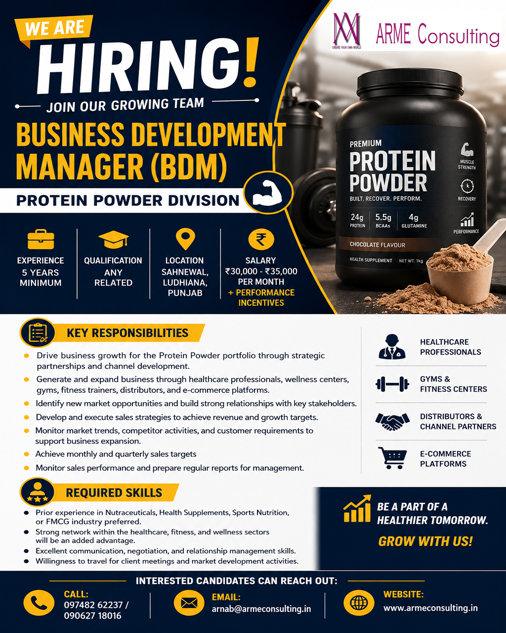 Urgent Hiring In Punjab Location